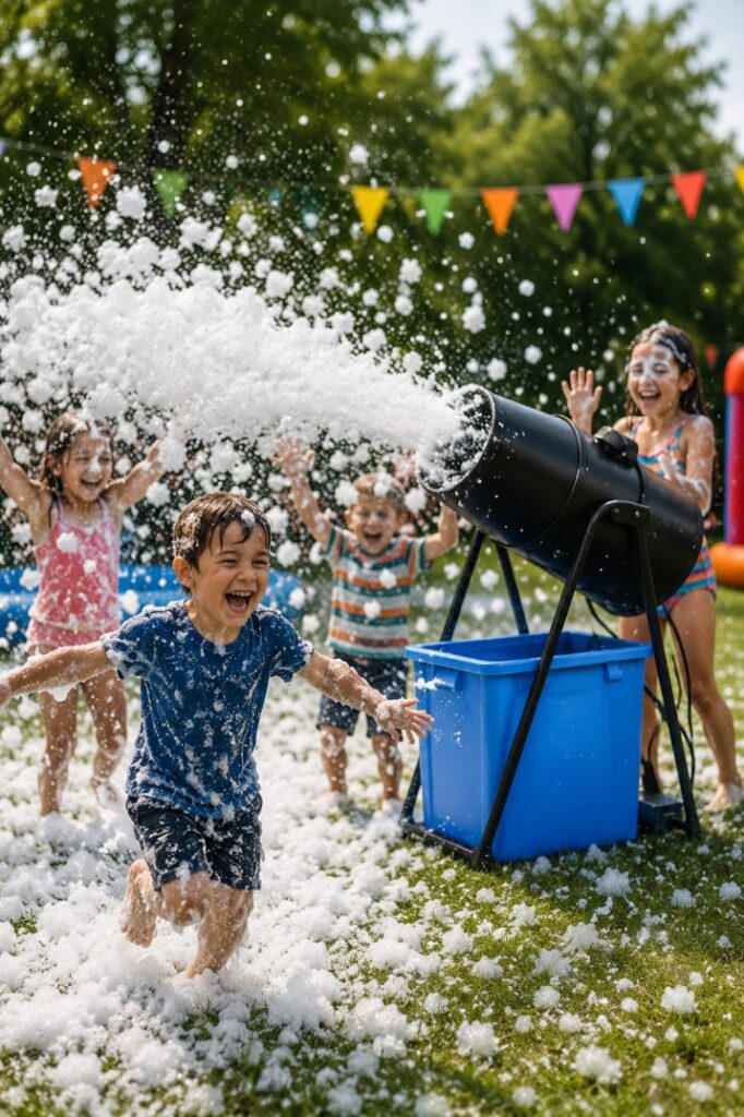 Kids Play Foam Party Machine Home
